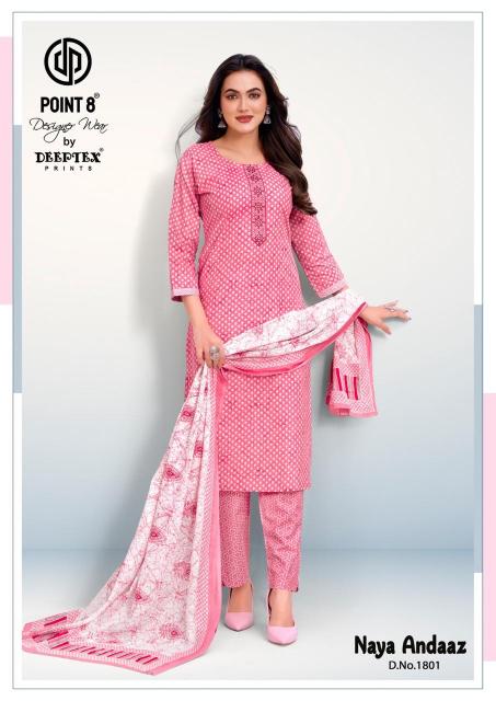 Deeptex naya andaaz vol-18 cotton long kurtis wholesale